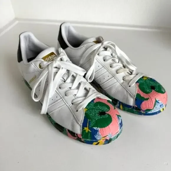 adidas | Shoes | Adidas Superstar Sneakers White Floral Print Sole Size 95 Women Retro Casual | Poshmark adidas | Shoes | Adidas Superstar Sneakers White Floral Print Sole Size 95 Women Retro Casual | Poshmark
